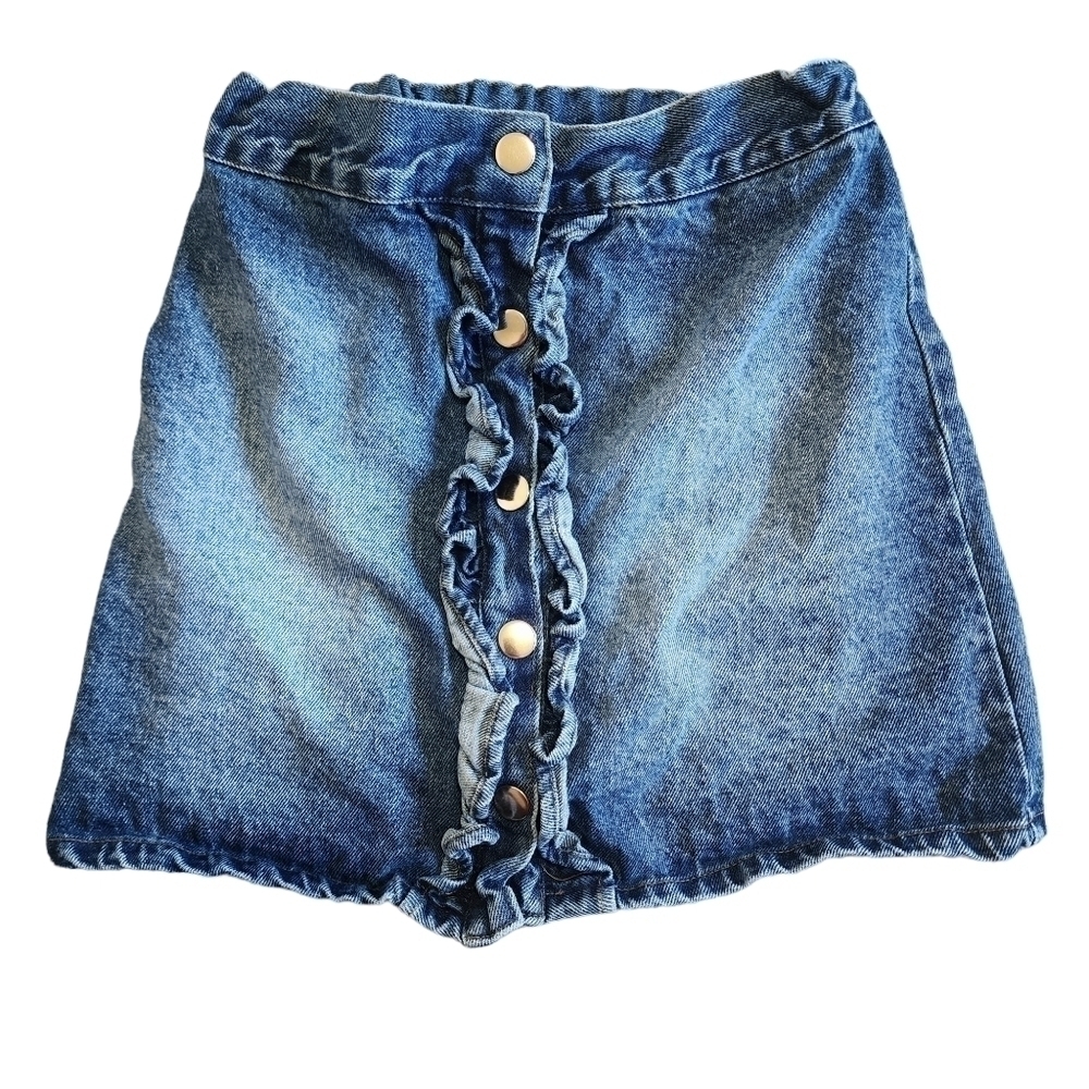 Tommy Bahamas Denim Adjustable Waist Skirt - M 7/8